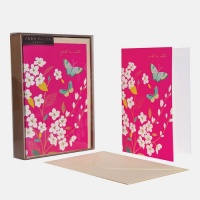 Butterfly Set of 10 Notecards By Sara Miller London